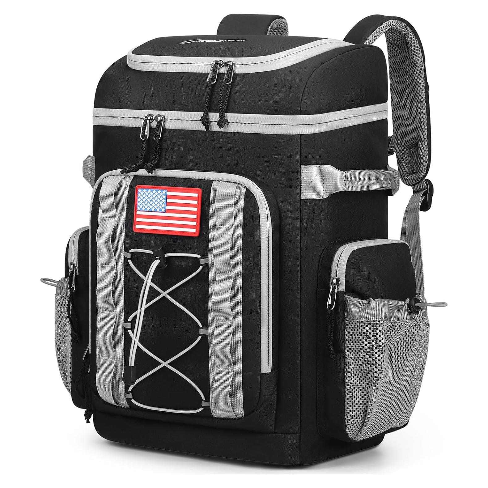 Mochila Enfriadora Maelstrom 35 Latas Aislada Impermeable Negra