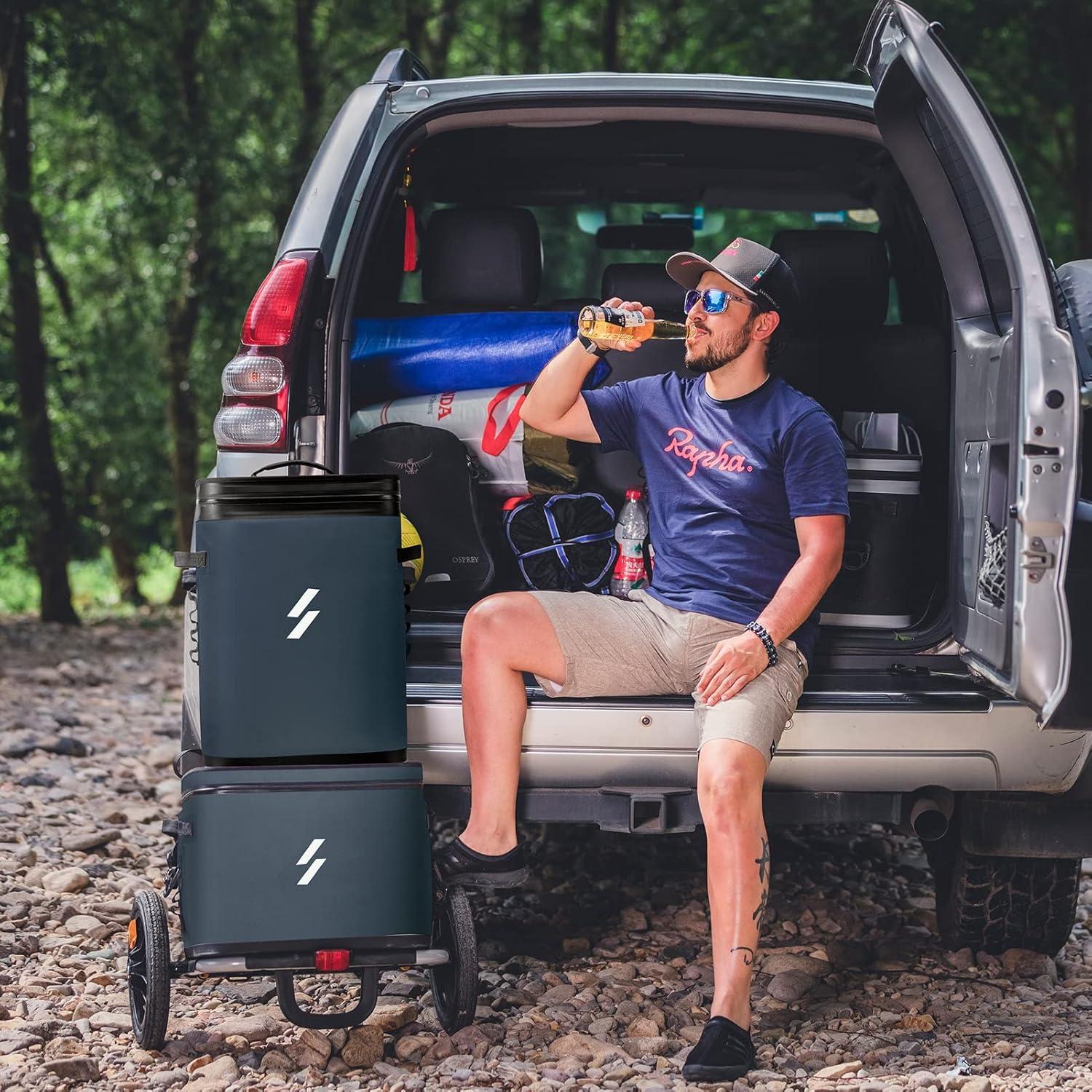 Mochila Enfriadora ROCKBROS 18L Impermeable Aislada Azul