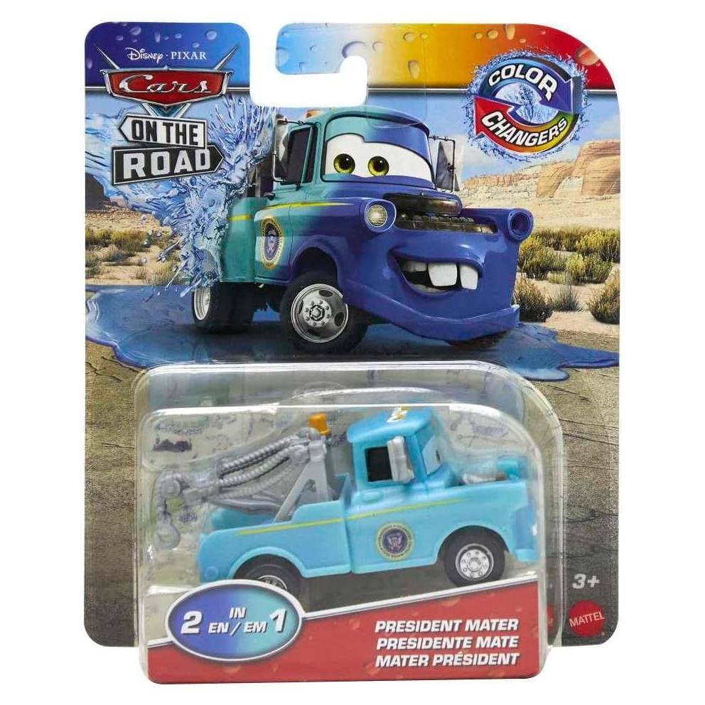 Juguete Cambiador de Color Disney Cars Mater 2023