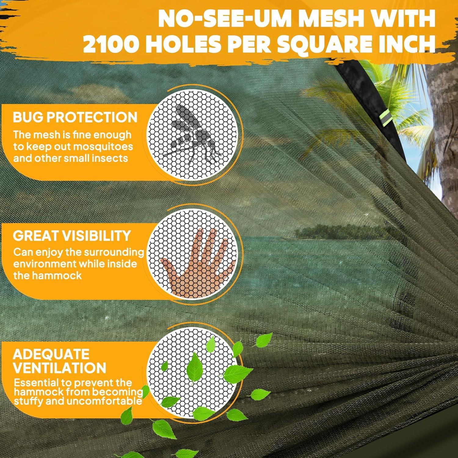 Hamaca de Camping Chihee Ultra-Ligera 300 kg Verde Militar