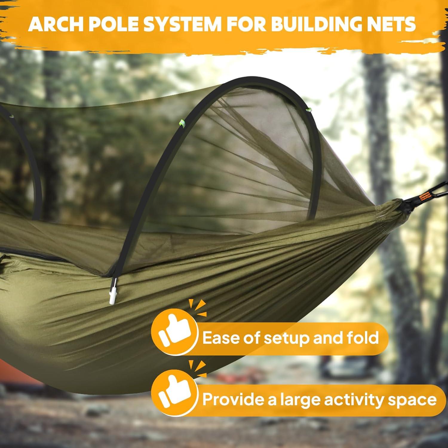 Hamaca de Camping Chihee Ultra-Ligera 300 kg Verde Militar