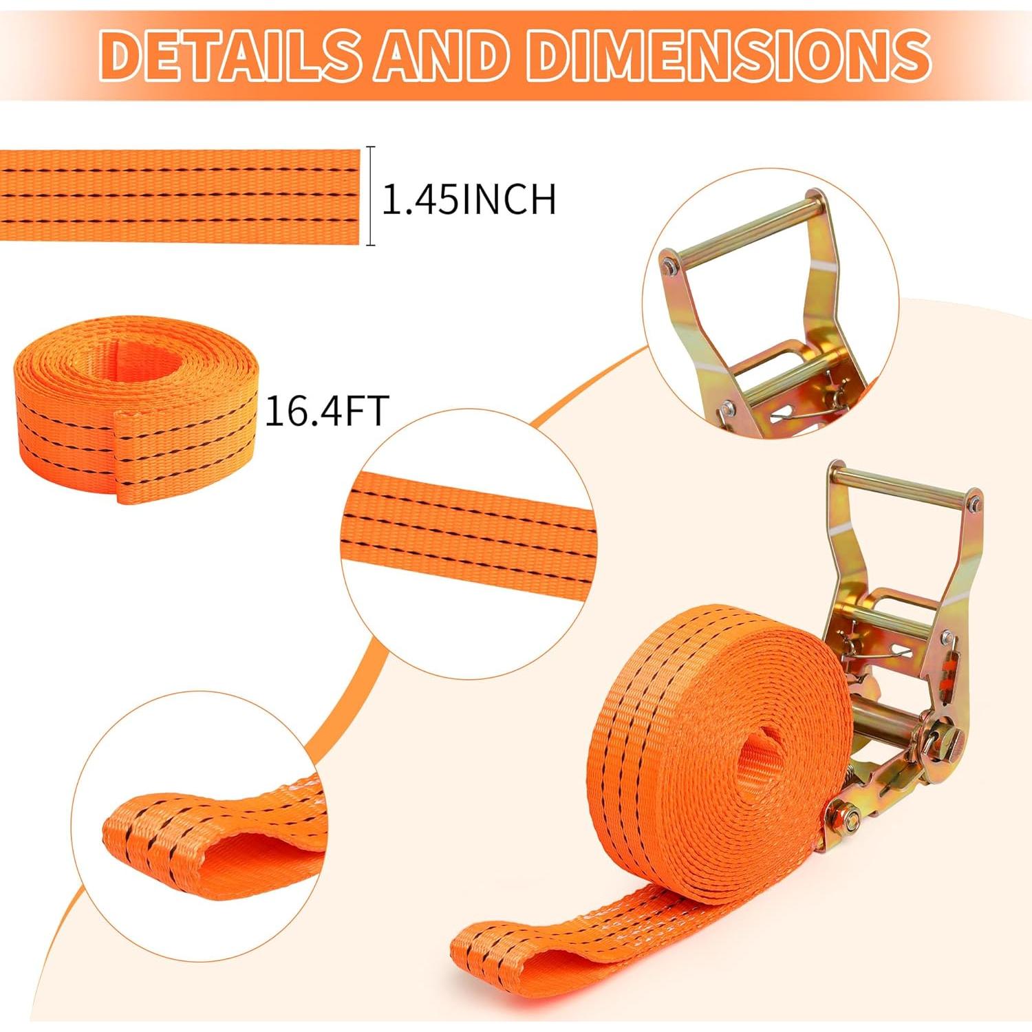 Hamaca de Camping ISTATSO con Red Insectos Naranja 2.95m