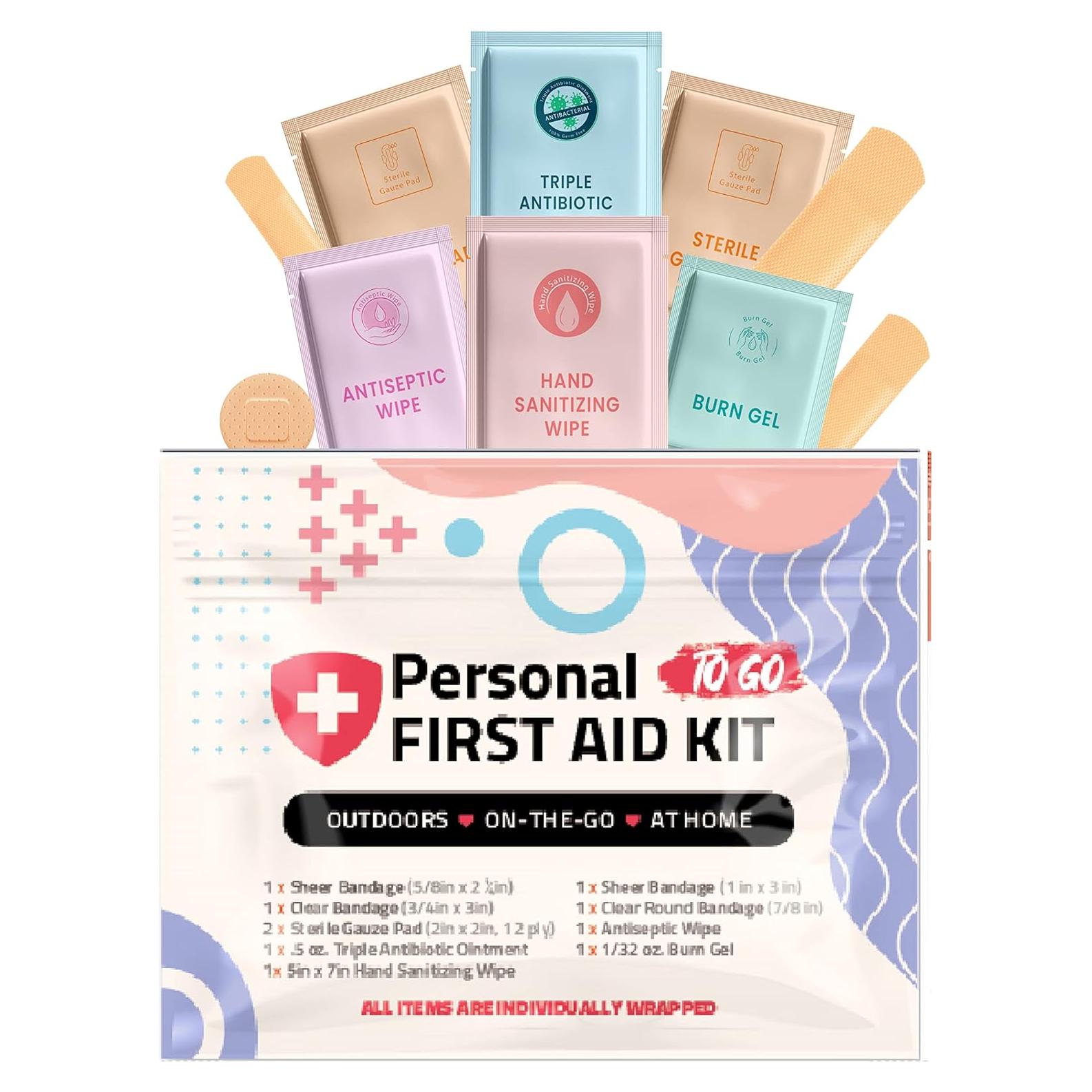 Kit de Primeros Auxilios Portátil pH Advantage - 8 Suministros