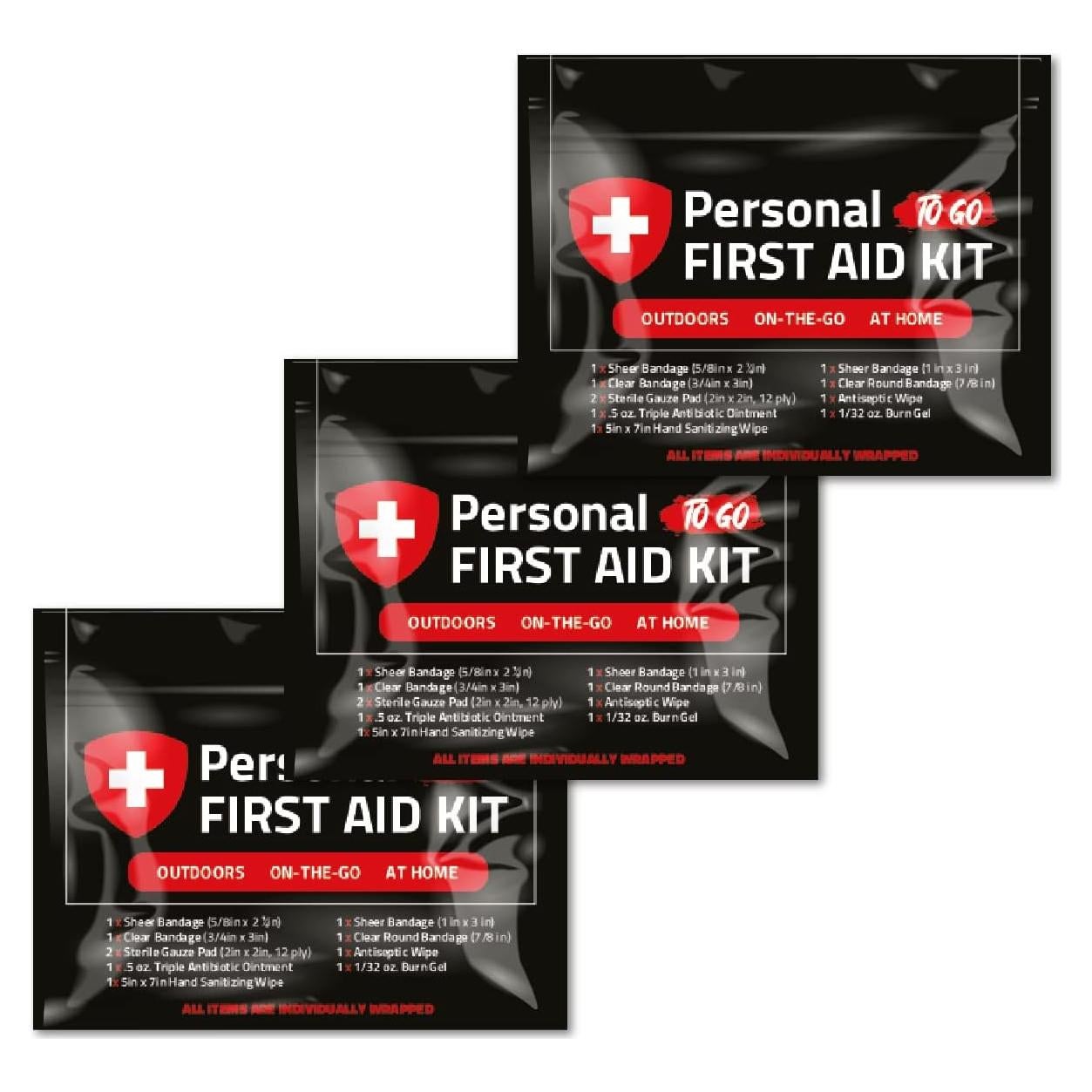 Kit de Primeros Auxilios Portátil pH Advantage - 3 Unidades