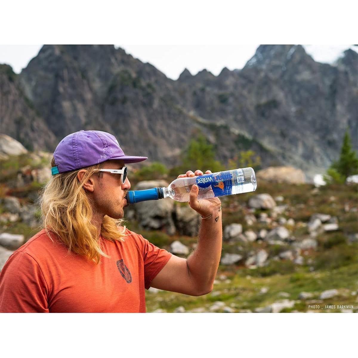 Microfiltro de Agua Platypus QuickDraw 1L Azul Liviano