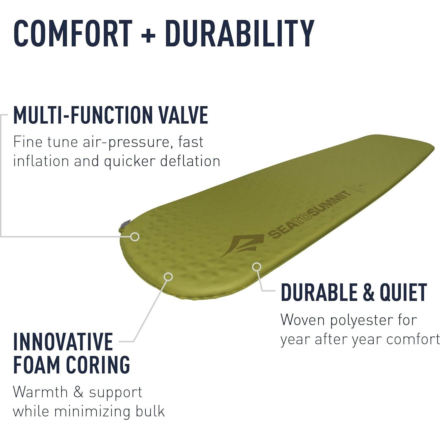 Colchón Autoinflable Sea to Summit Grande 200.7x63.5cm