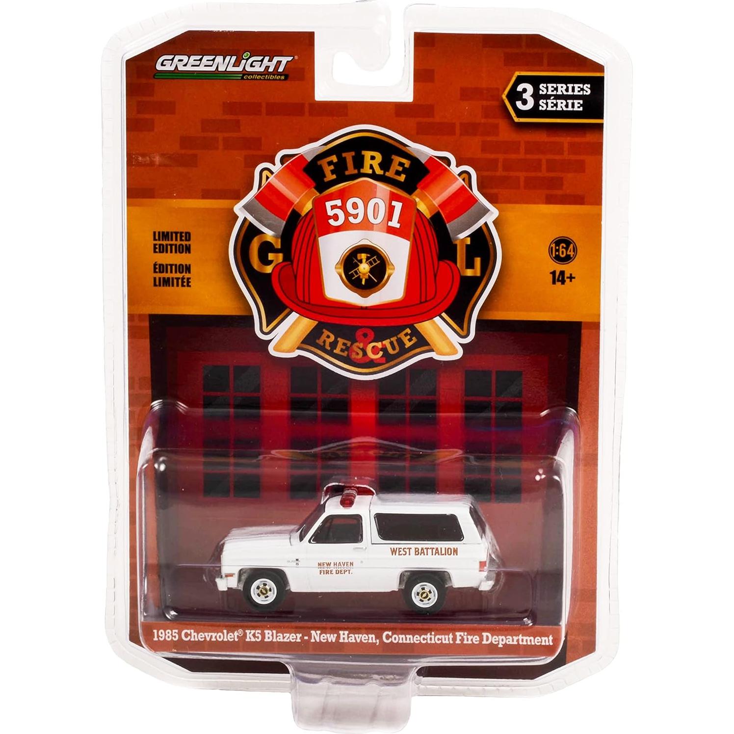 Coche Diecast Chevrolet K5 Blazer 1985 Greenlight 1/64