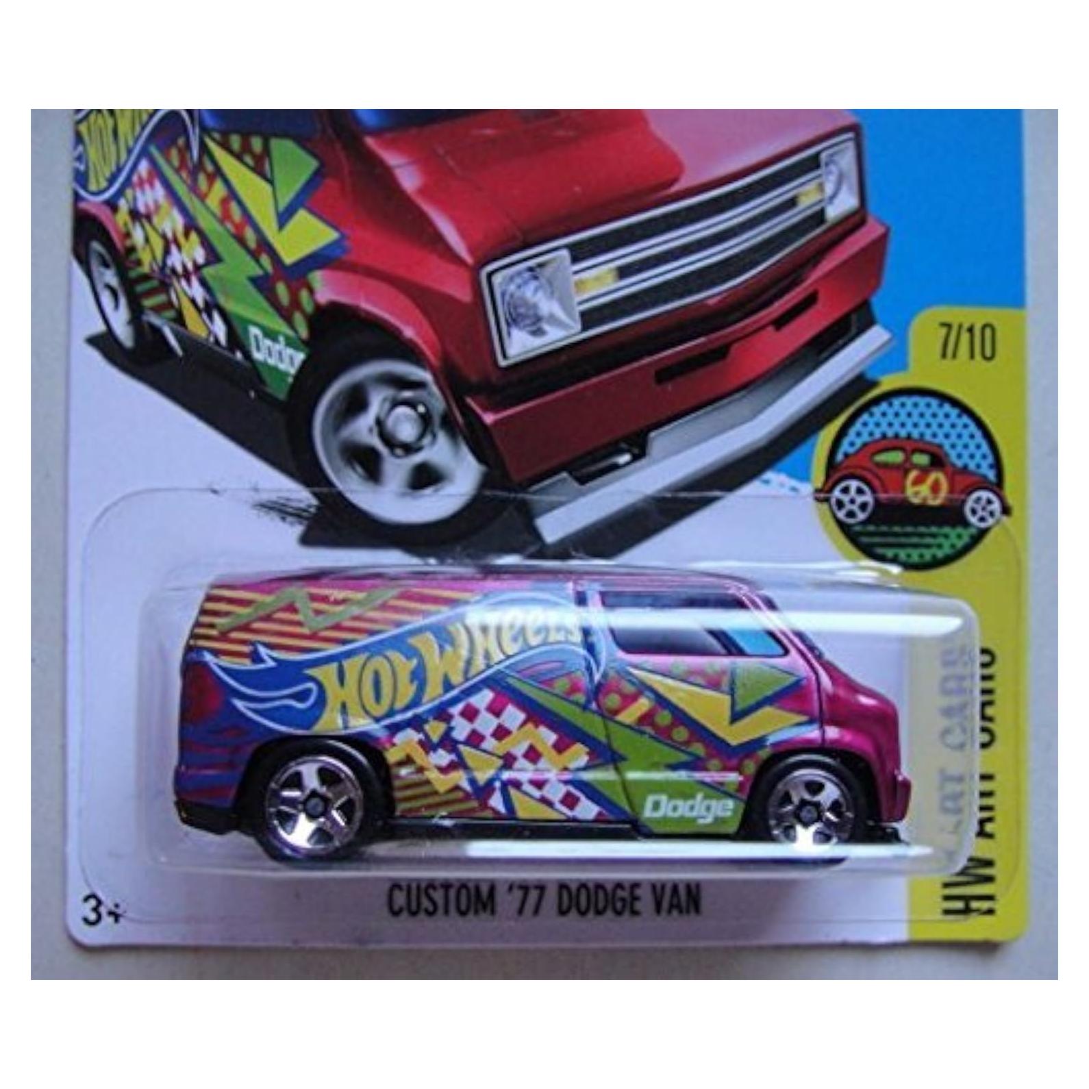 Hot Wheels Furgoneta Personalizada '77 Dodge 1:64 Art Cars