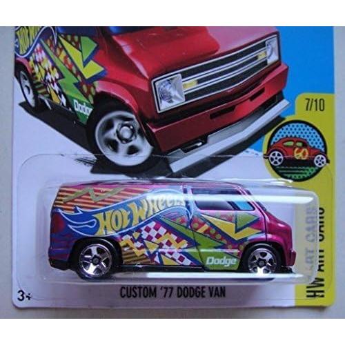 Hot Wheels Furgoneta Personalizada '77 Dodge 1:64 Art Cars