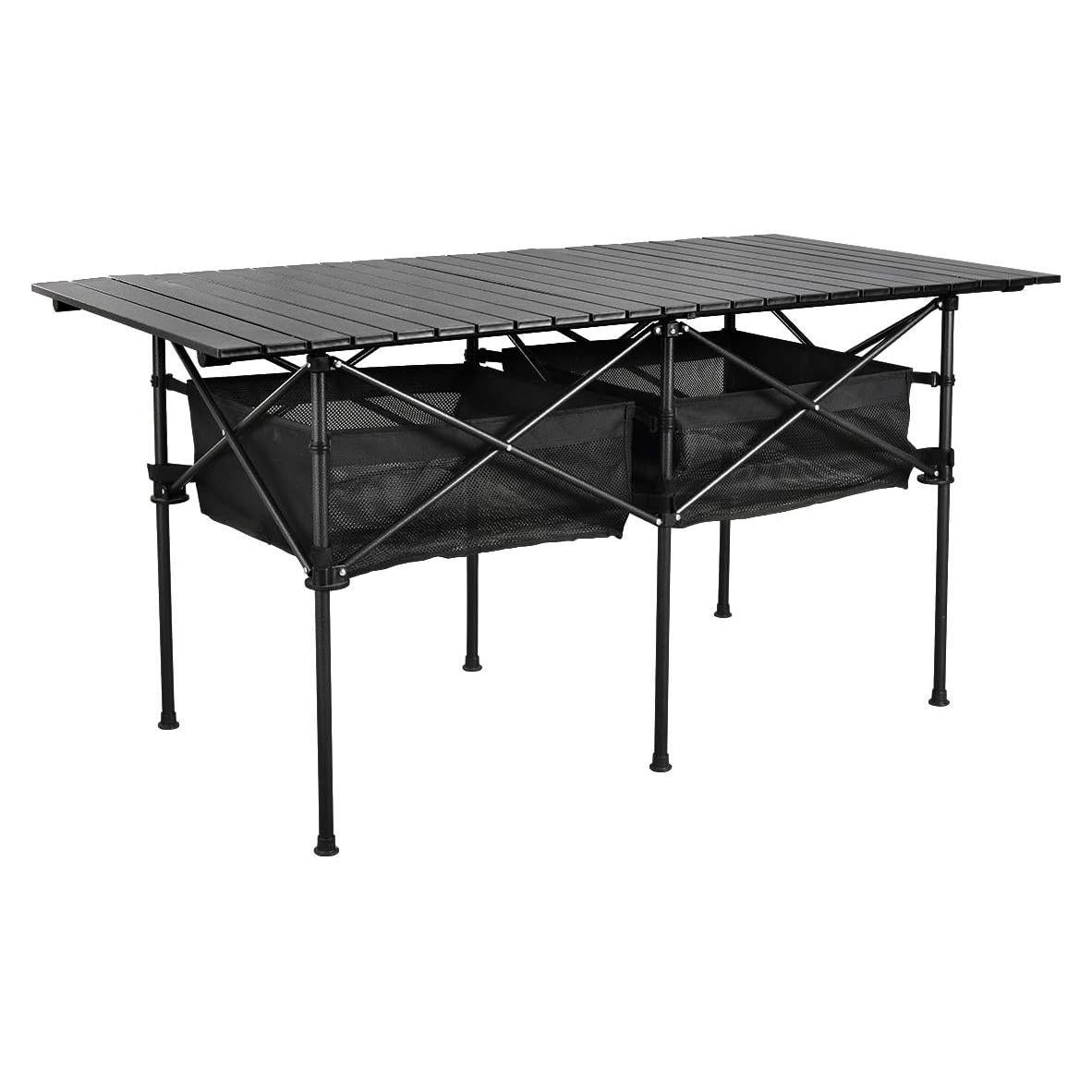 Mesa de Picnic Plegable Grande WUROMISE Sanny 139.7x70 cm