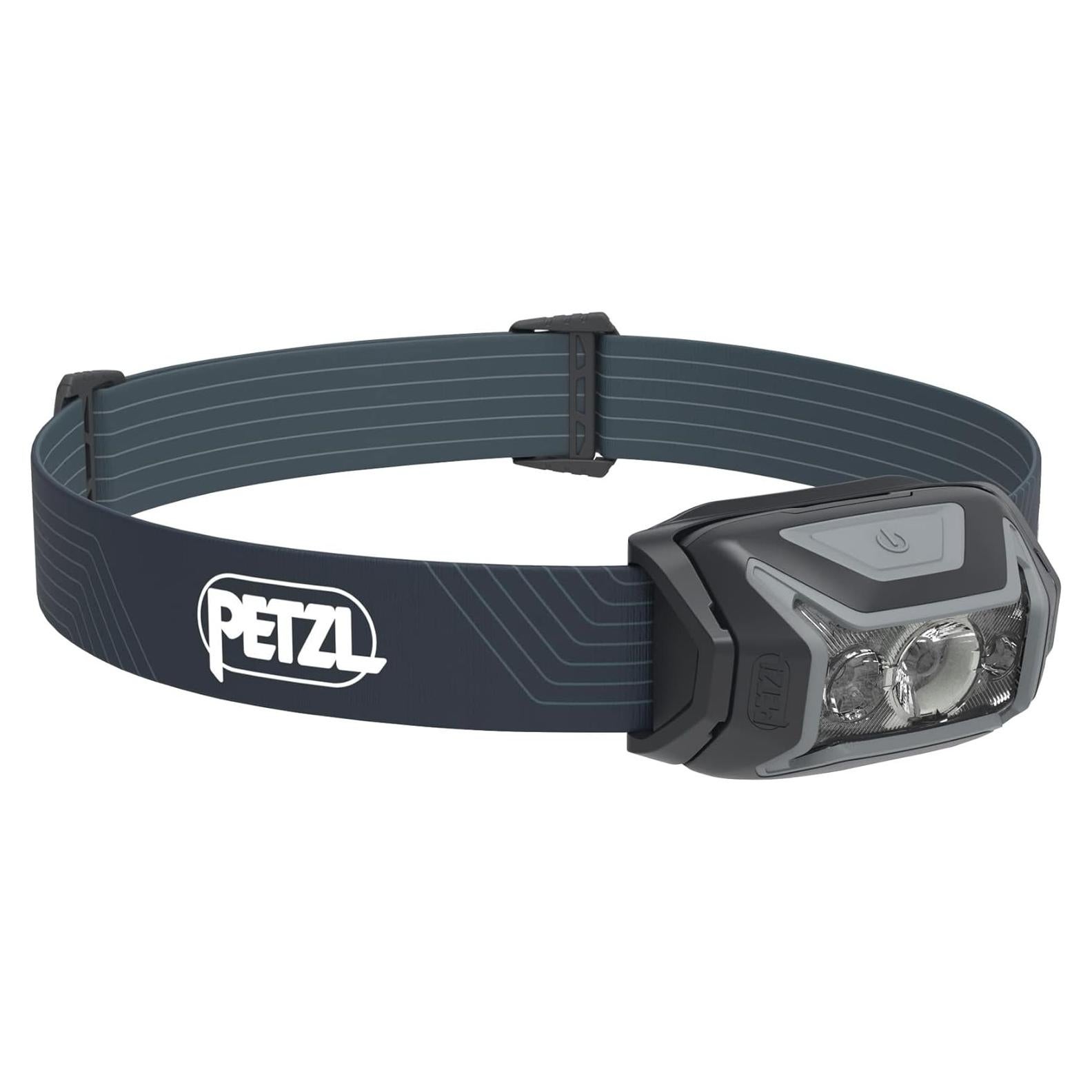Linterna Frontal Petzl Actik 450 Lúmenes Gris Impermeable