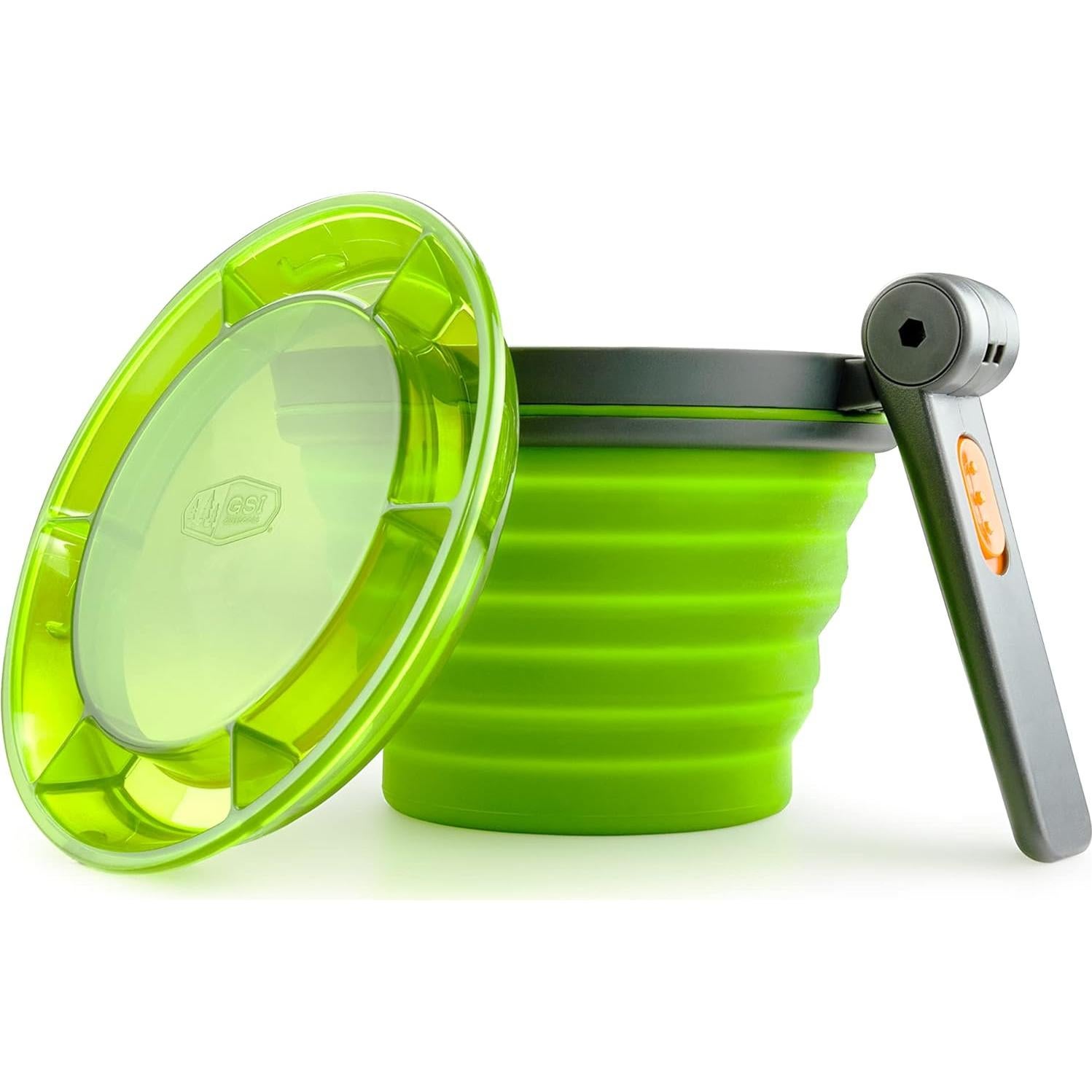 Taza Colapsable GSI Outdoors Fairshare 650 ml Verde Camping