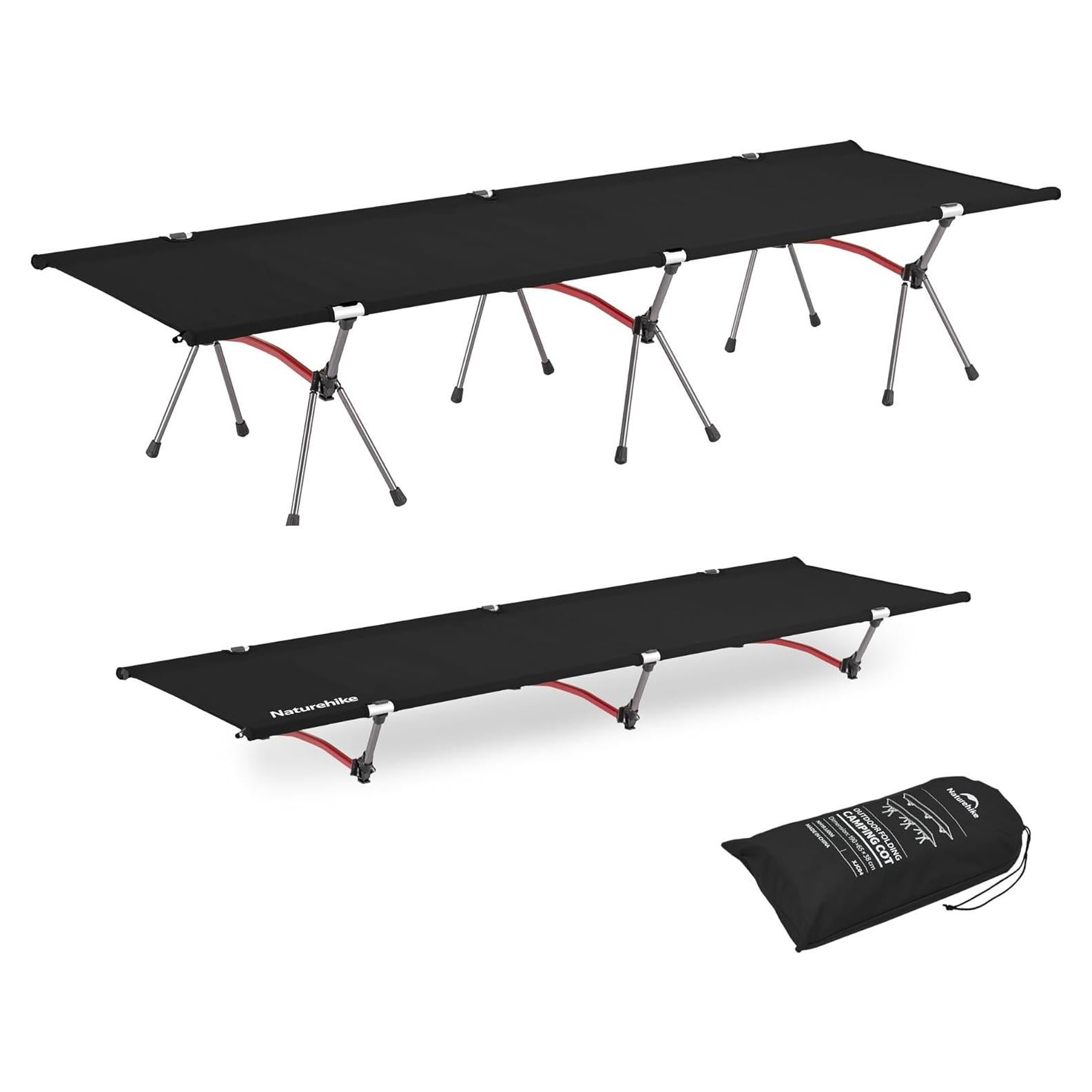 Cama de Camping Plegable Naturehike ArmyWild Ultraligera 150kg