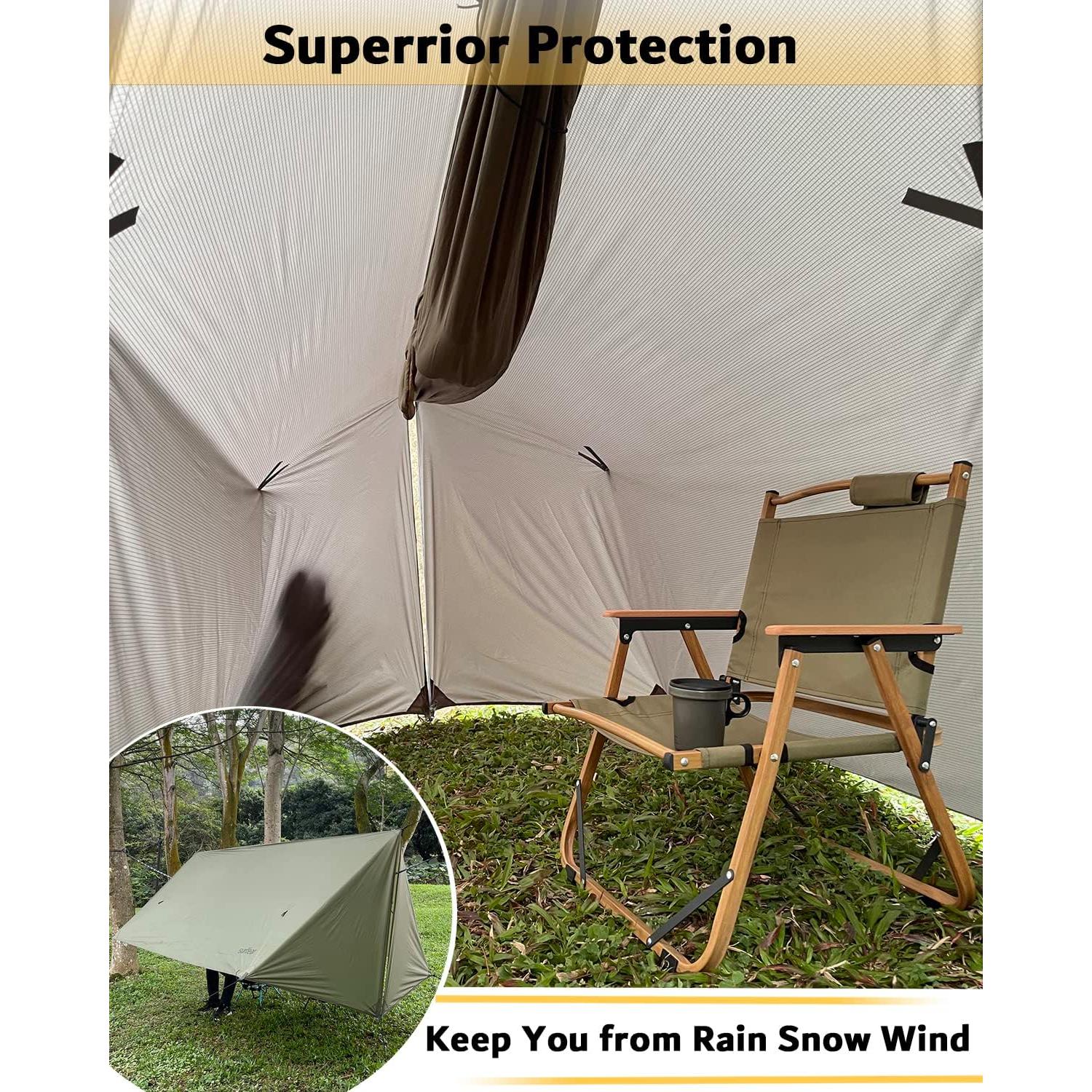 Lona Impermeable para Hamaca Sunyear 3.35x2.74m Verde A