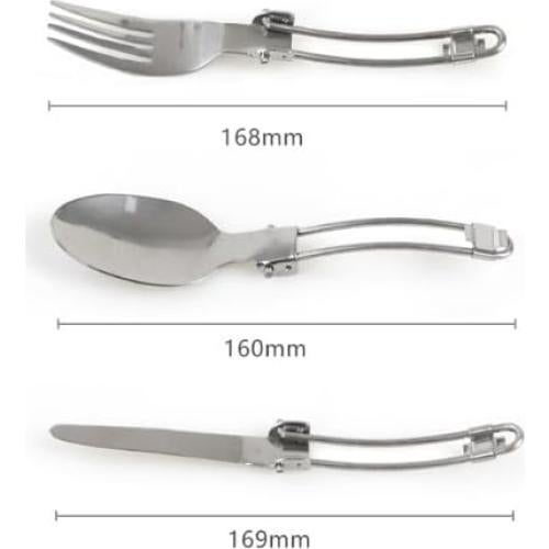 Juego de ollas y sartenes para camping JIAOLUOLI 1-2 personas