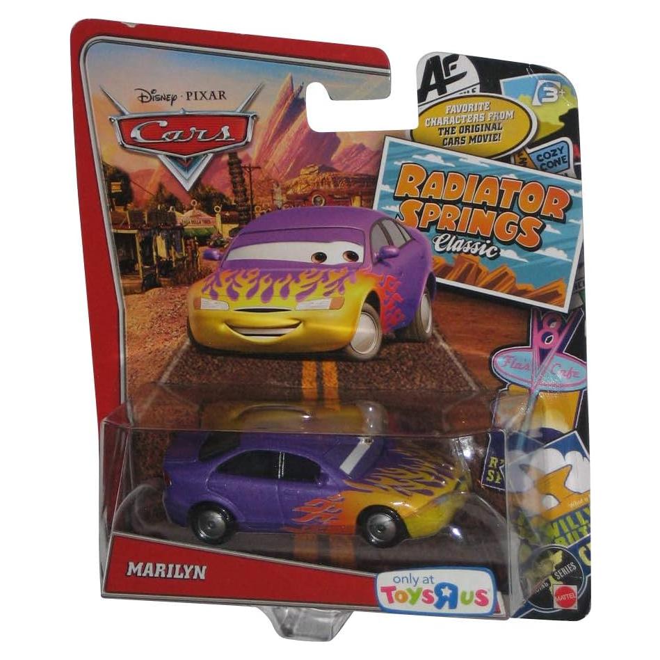 Auto de colección Disney Pixar Cars Marilyn 1:55 escala