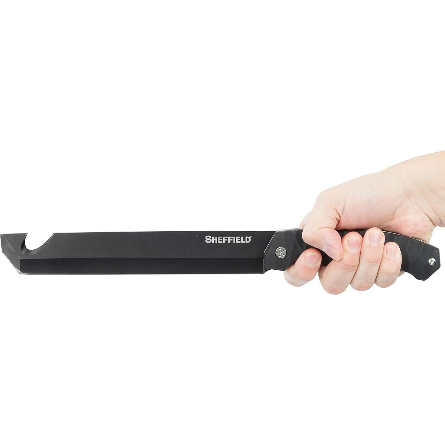 Machete Sheffield 12141 Fletcher 23 cm Supervivencia Táctico