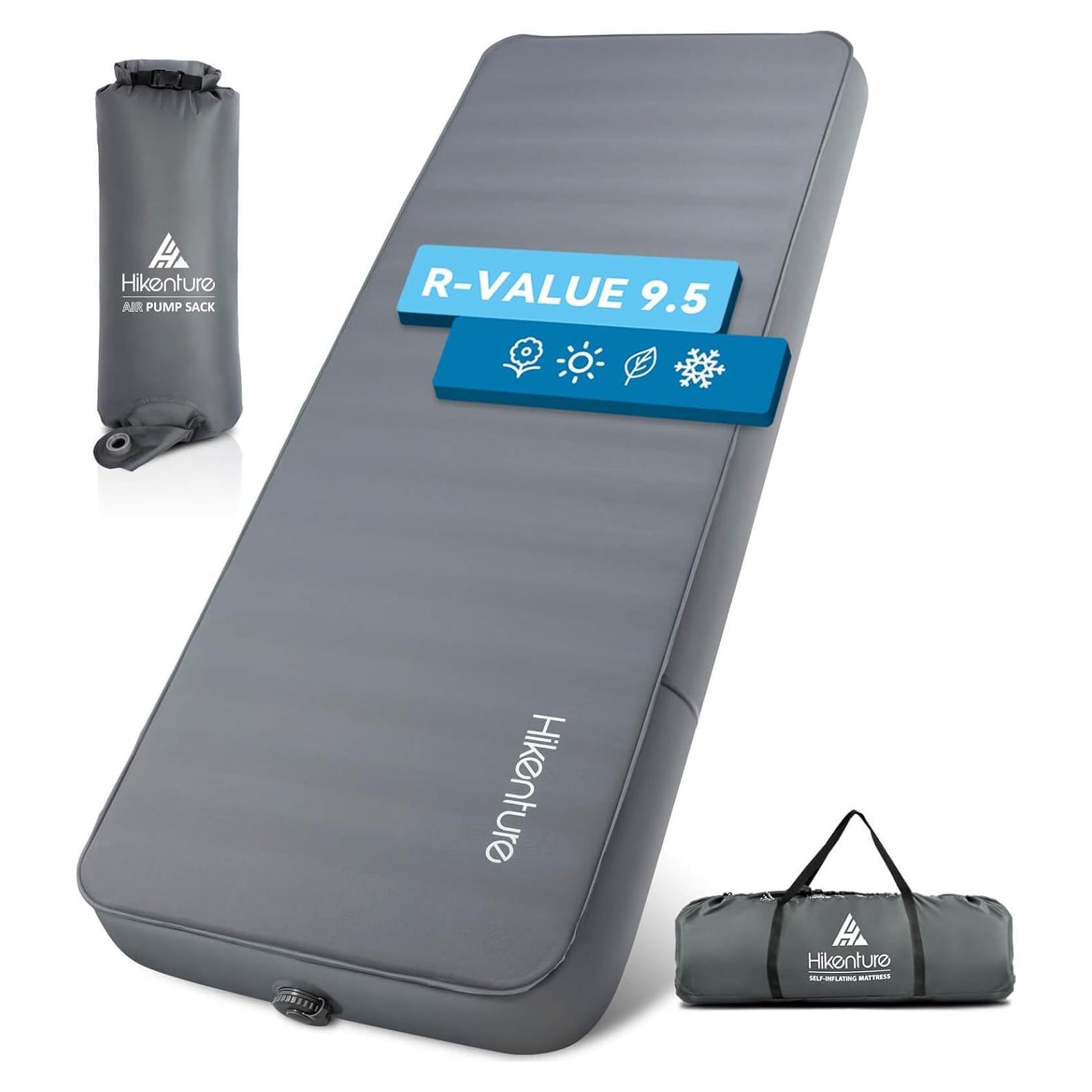 Colchón Autoinflable Hikenture 10 cm Grosor Camping Individual