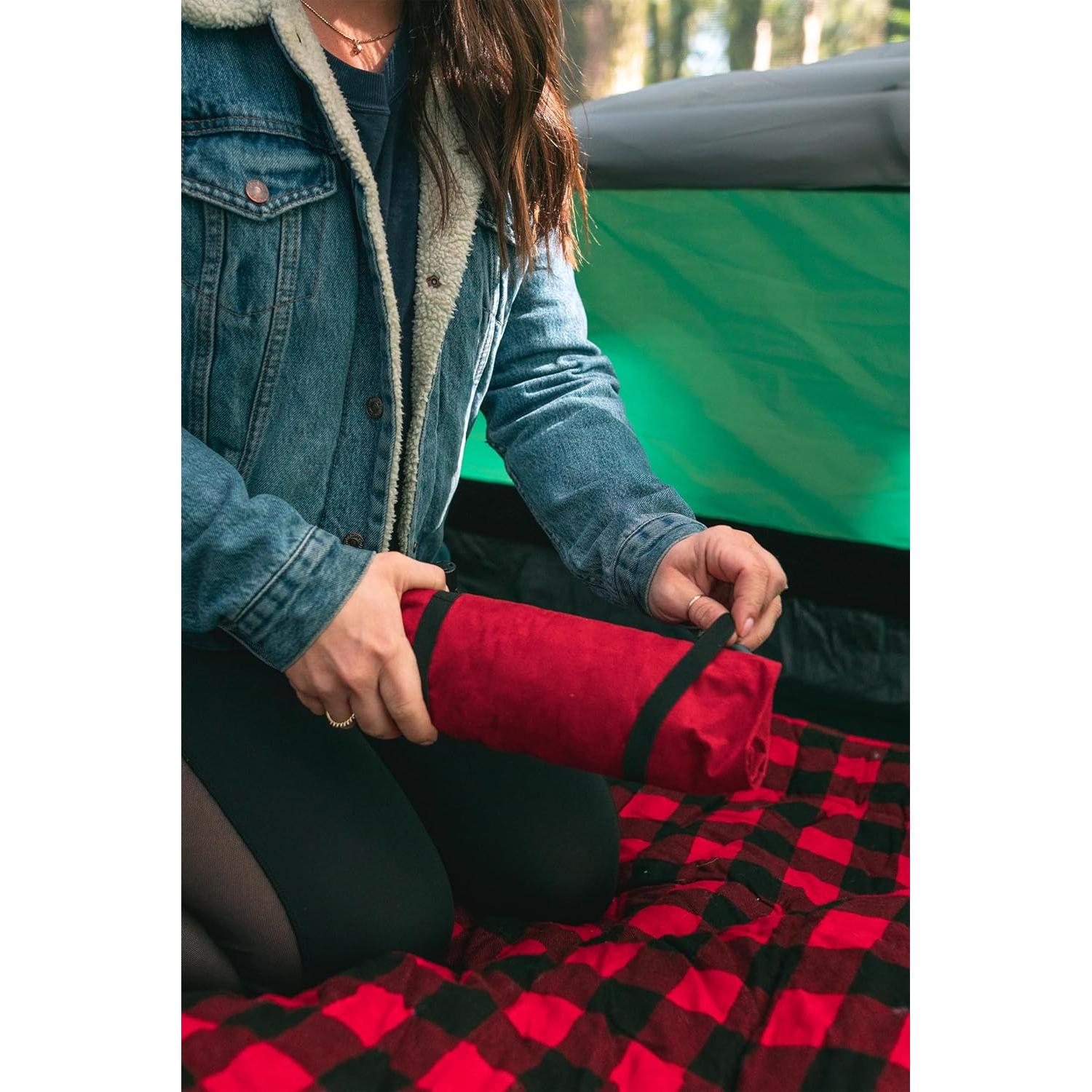 Almohada Autoinflable Stansport 50.8x31.75cm Camping