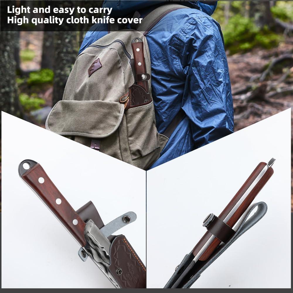 Machete de Supervivencia Zarfand 25.4 cm Acero Inoxidable