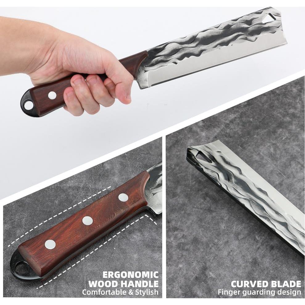 Machete de Supervivencia Zarfand 25.4 cm Acero Inoxidable