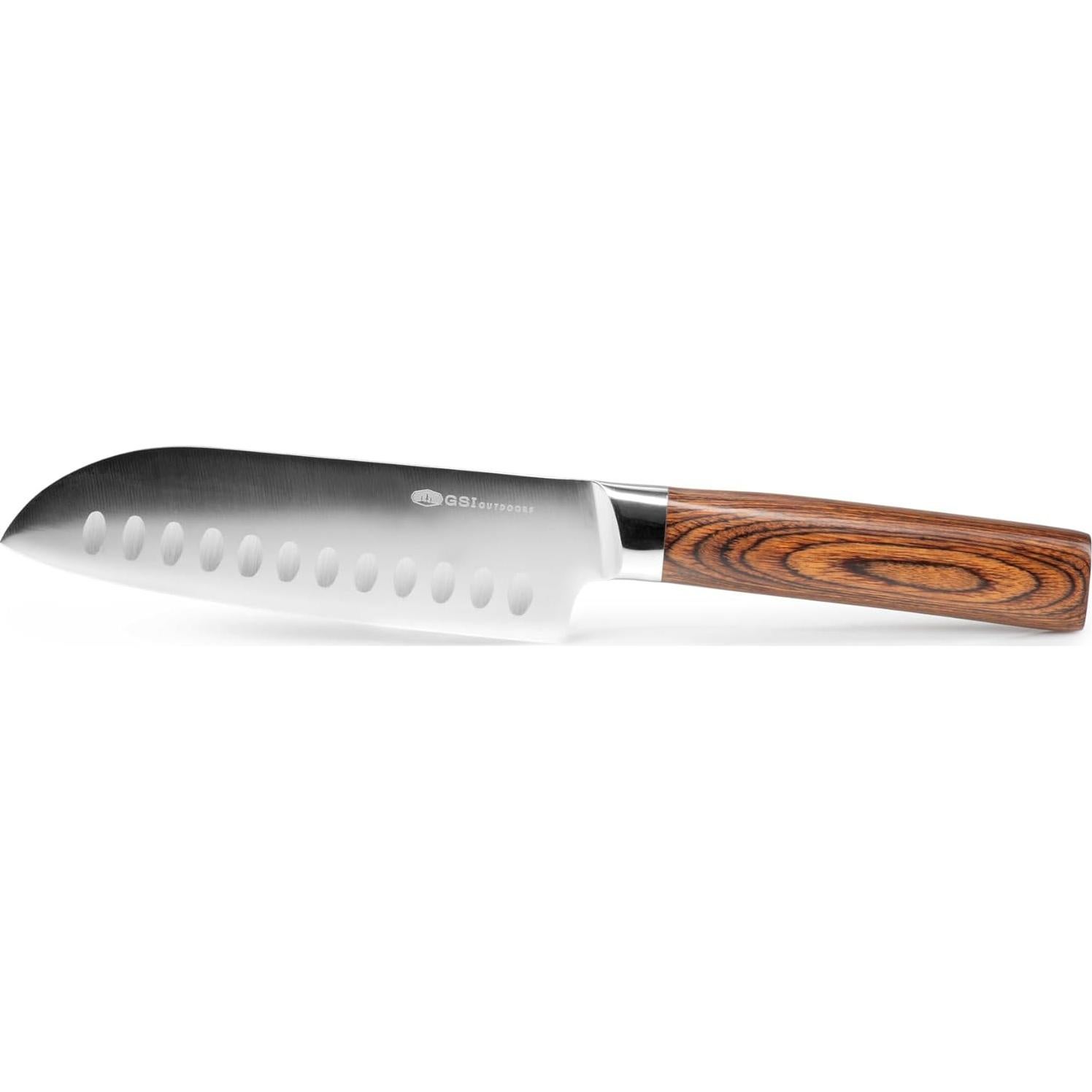 Cuchillo de Chef GSI Outdoors Rakau 15.2 cm con Mango de Madera