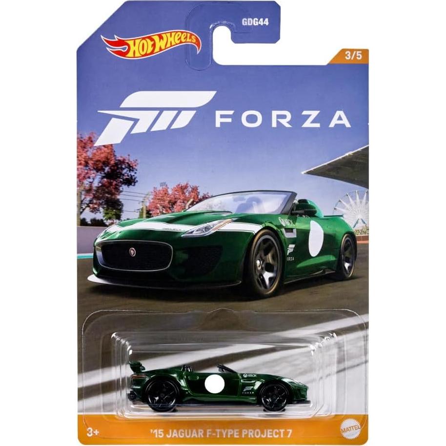 Hot Wheels Coche Fundición Jaguar F-Type Project 7 1:64