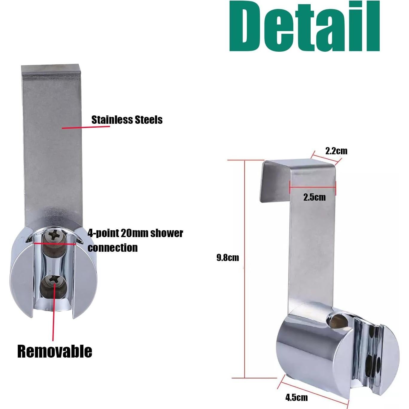 Soporte de acero inoxidable para rociador de bidet LiXiongBao