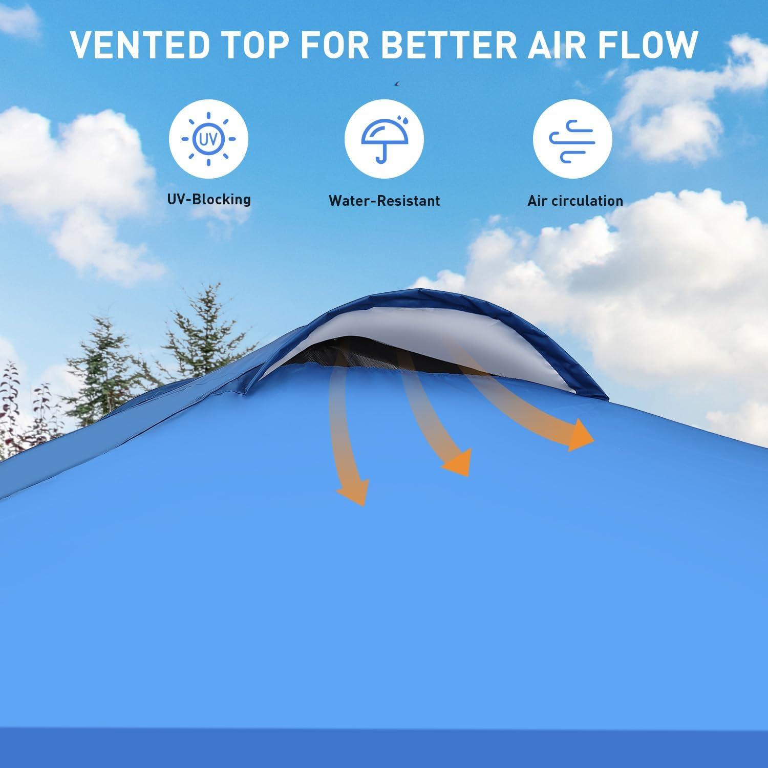 Carpa Pop Up Oneofics 3.05x3.05m Ajustable Impermeable