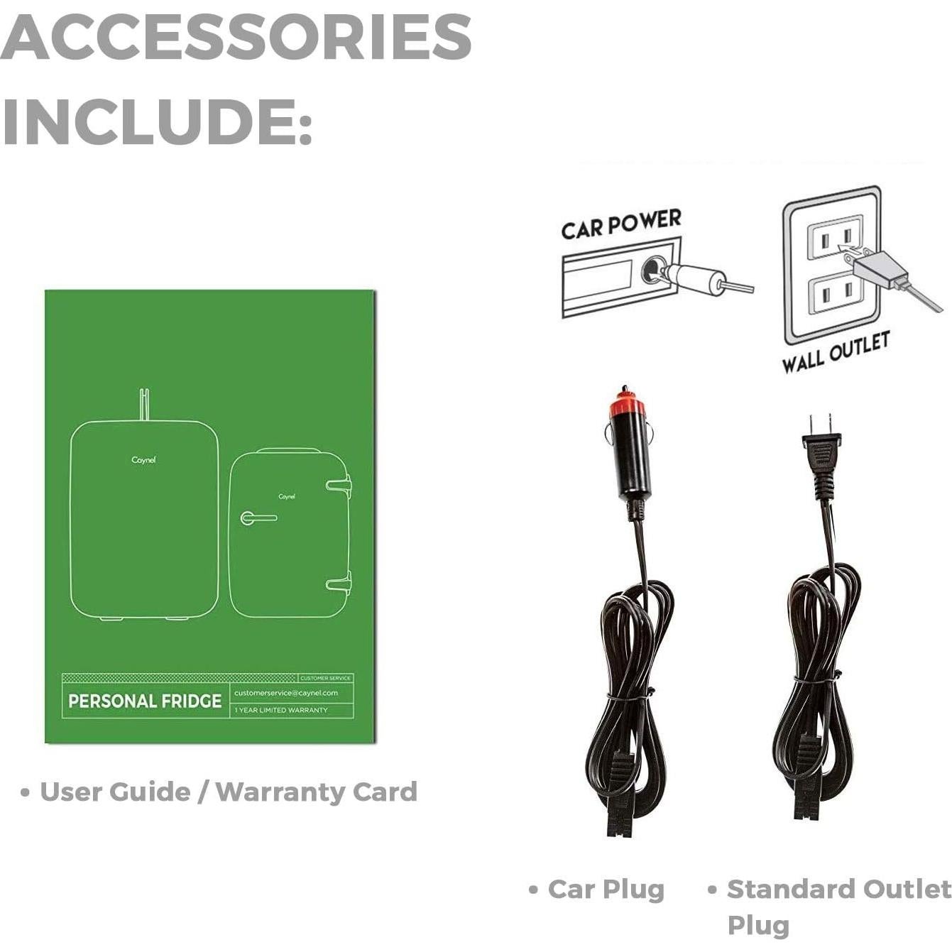 Mini Nevera Portátil CAYNEL 4L Enfriador y Calentador Ecológico