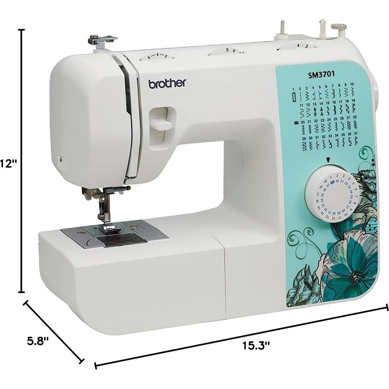 Máquina de Coser Brother SM3701, 37 Puntadas, 5.8 kg