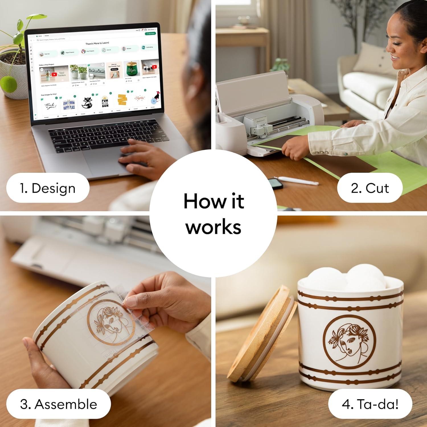 Cricut Explore 4 Máquina de Corte Inteligente + EasyPress 3