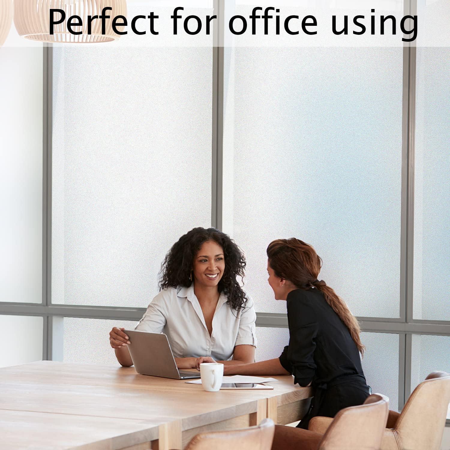 Película de Privacidad HIDBEA 30x198 cm Esmerilada UV Bloqueo