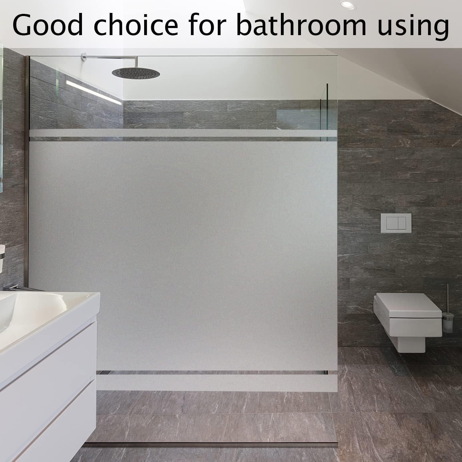 Película de Privacidad HIDBEA 30x198 cm Esmerilada UV Bloqueo