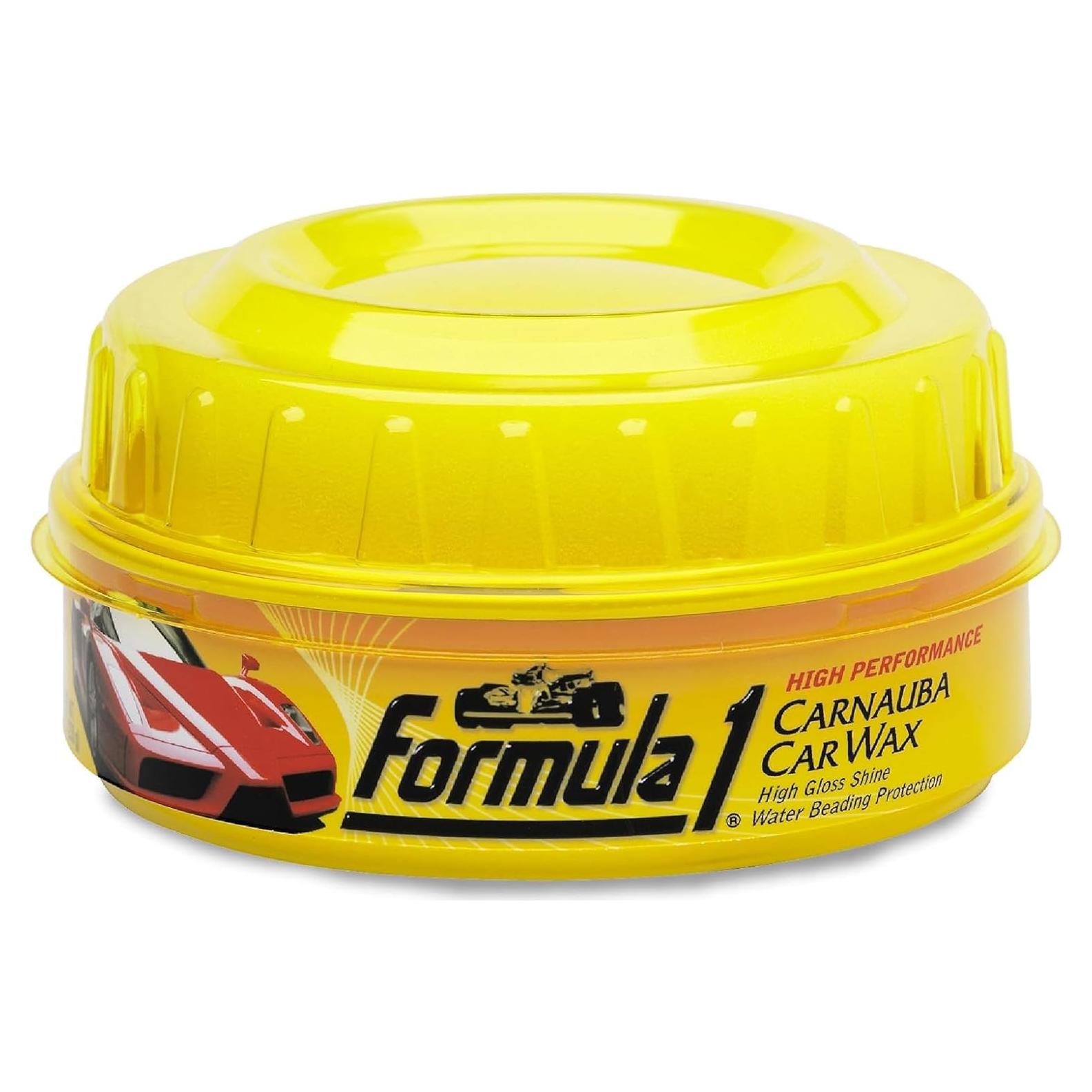 Cera de Carnauba Formula 1 236.6 ml - Pulidor Brillo Alto