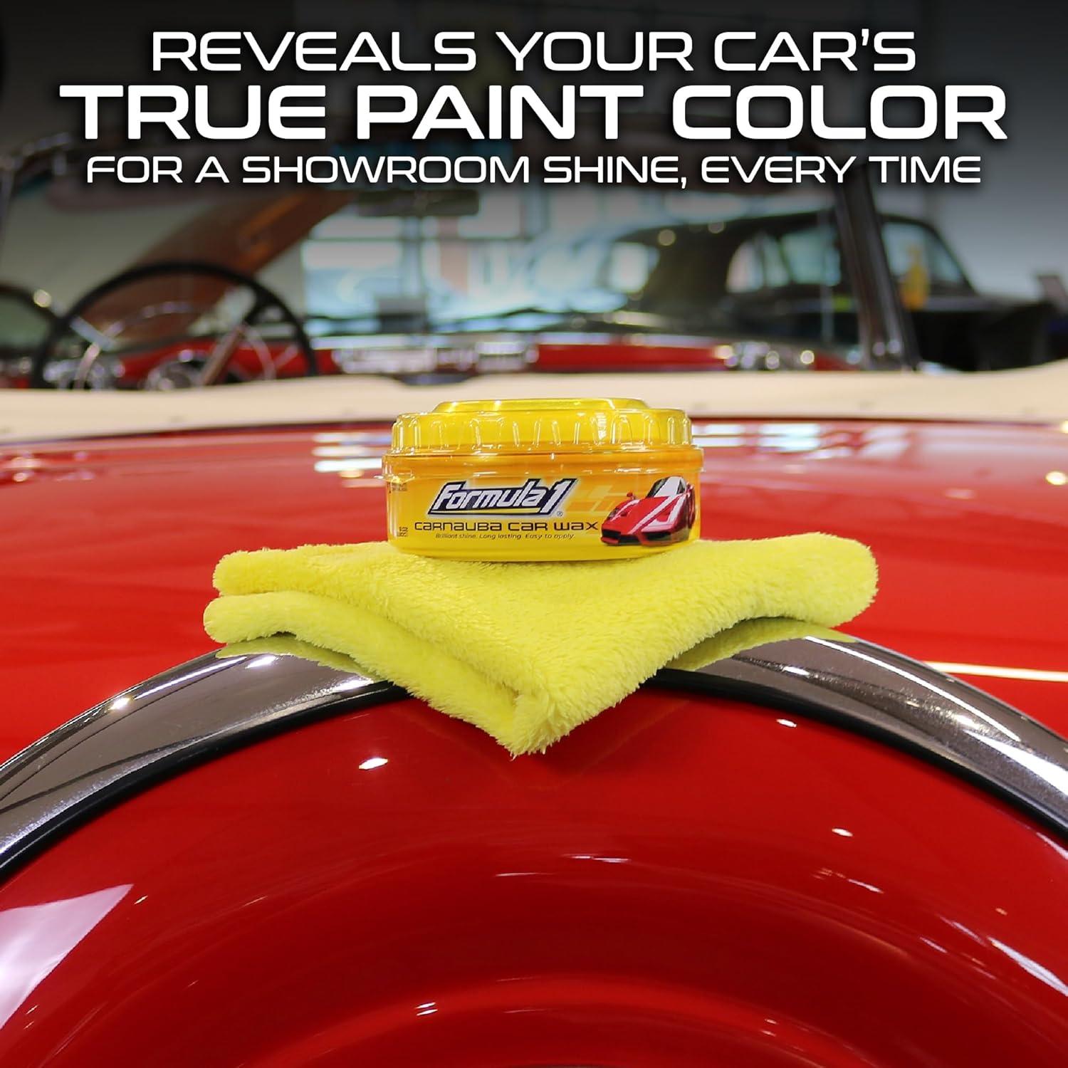 Cera de Carnauba Formula 1 236.6 ml - Pulidor Brillo Alto