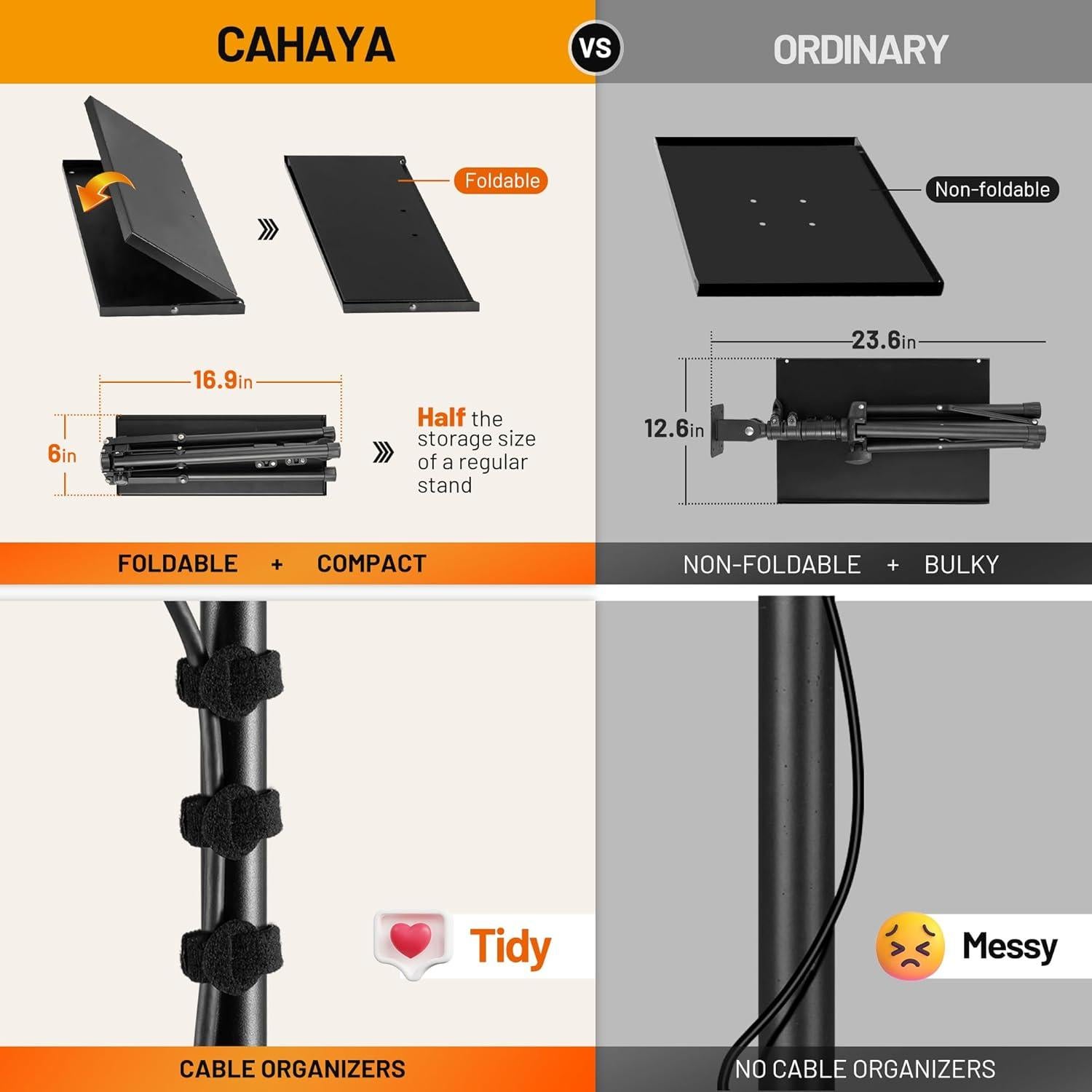 Soporte de Proyector Tripode CAHAYA Ajustable 48 a 104 cm