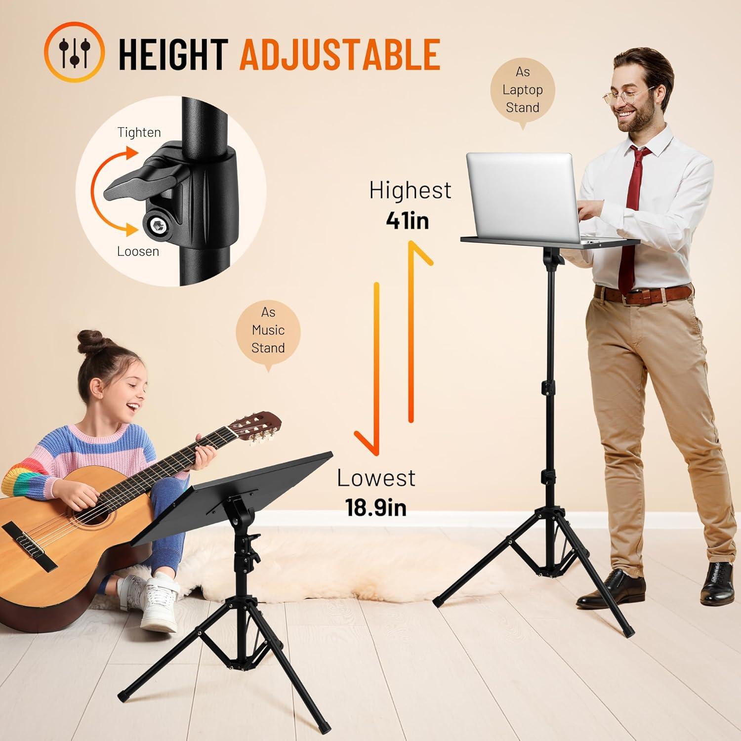 Soporte de Proyector Tripode CAHAYA Ajustable 48 a 104 cm