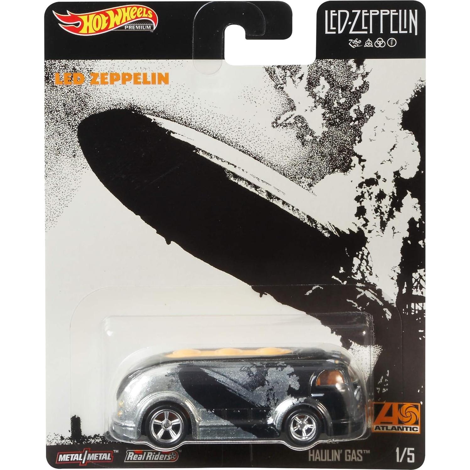Vehículo Hot Wheels Led Zeppelin Haulin' Gas 1:64
