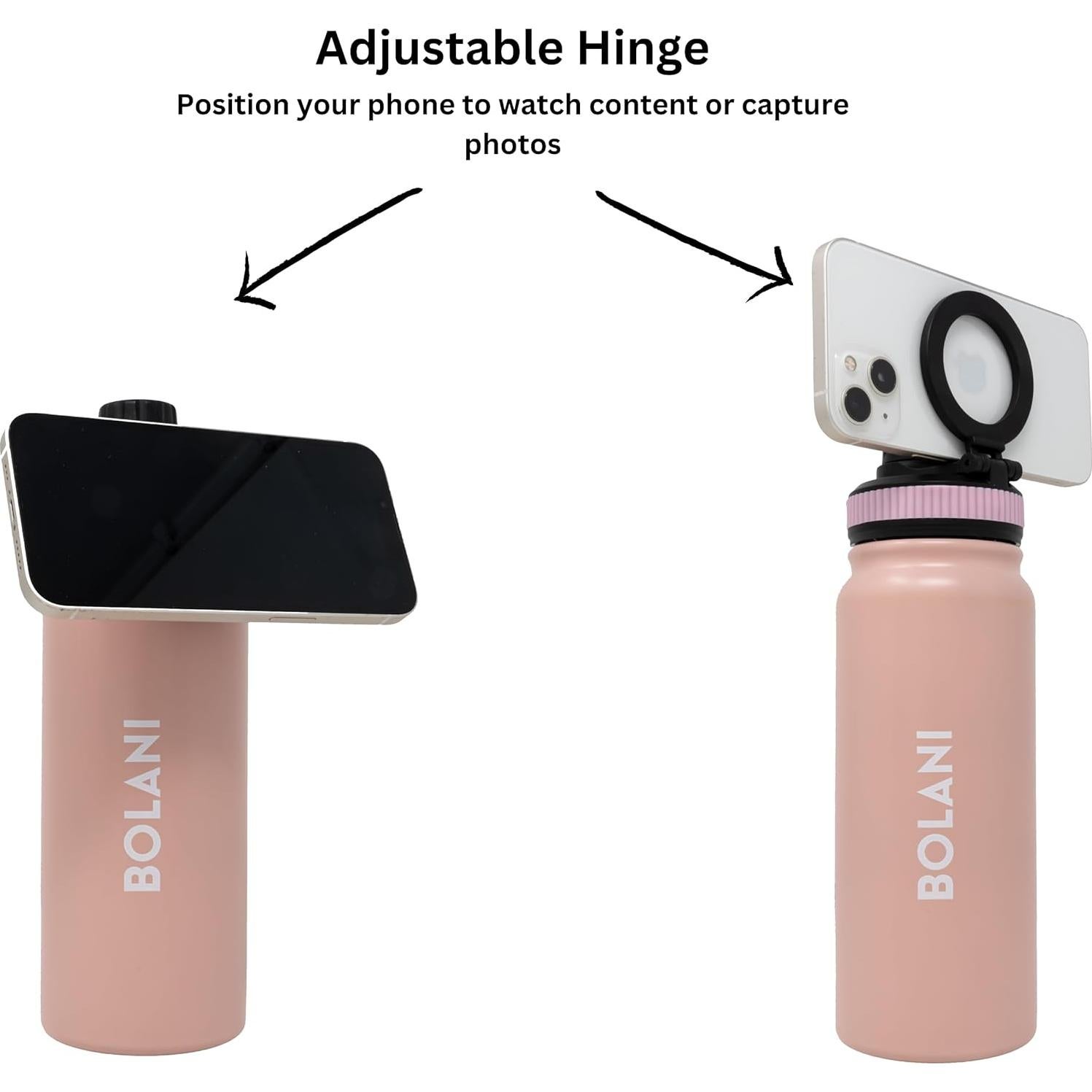 Botella de Agua Acero Inoxidable Bolani 680 ml MagSafe Negro