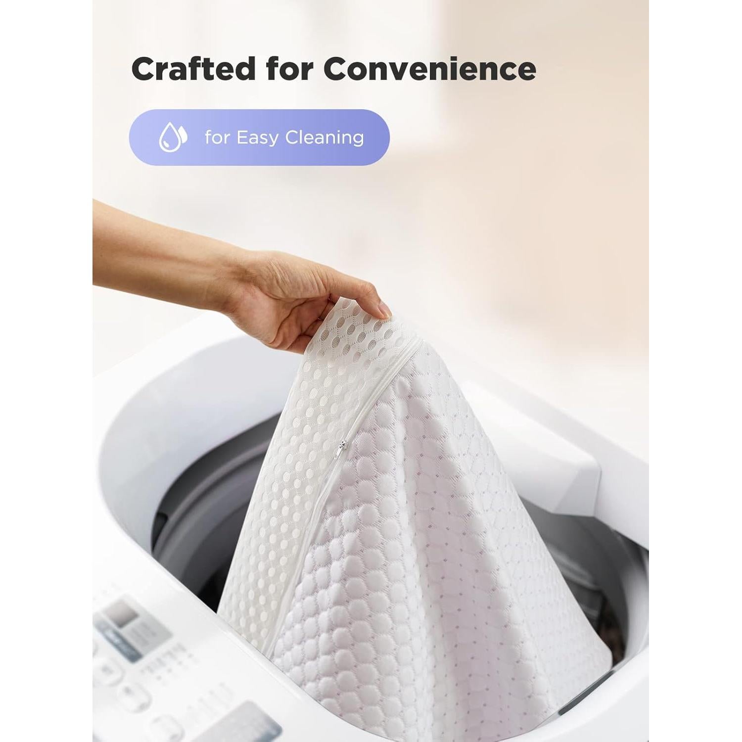 Colchón Superior Viscoelástico PERLECARE 5 cm Reina Antideslizante