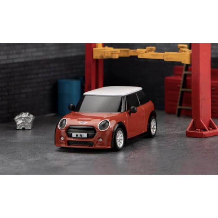 Turbo Racing Mini Cooper 1/76 2WD Proportional Steering RTR (RED) - Remote Control Car, Mini RC Racing Car 1/76 Scale Toys Vehicles for Adults