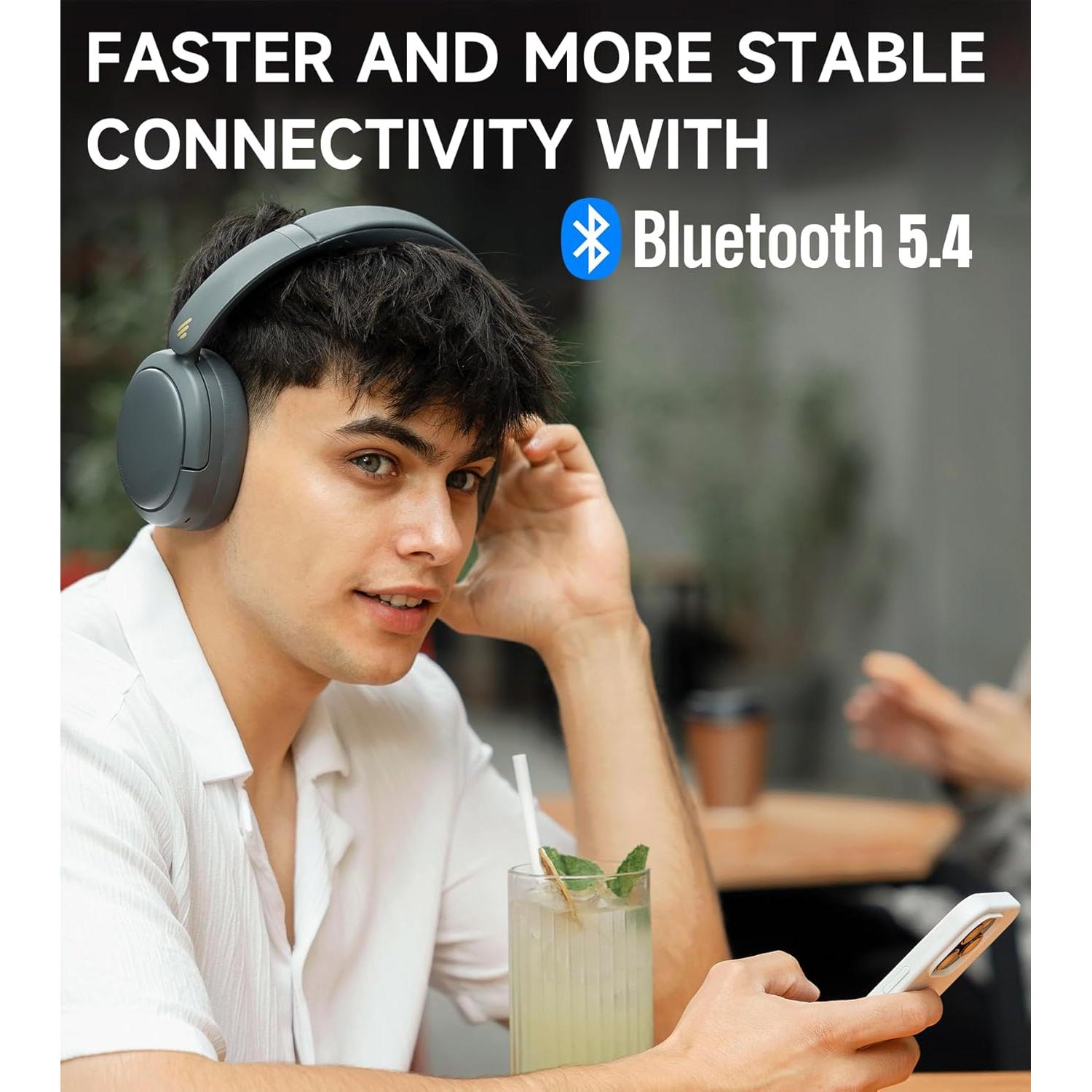 Auriculares Inalámbricos Edifier W800BT Pro - ANC - 45H - Gris