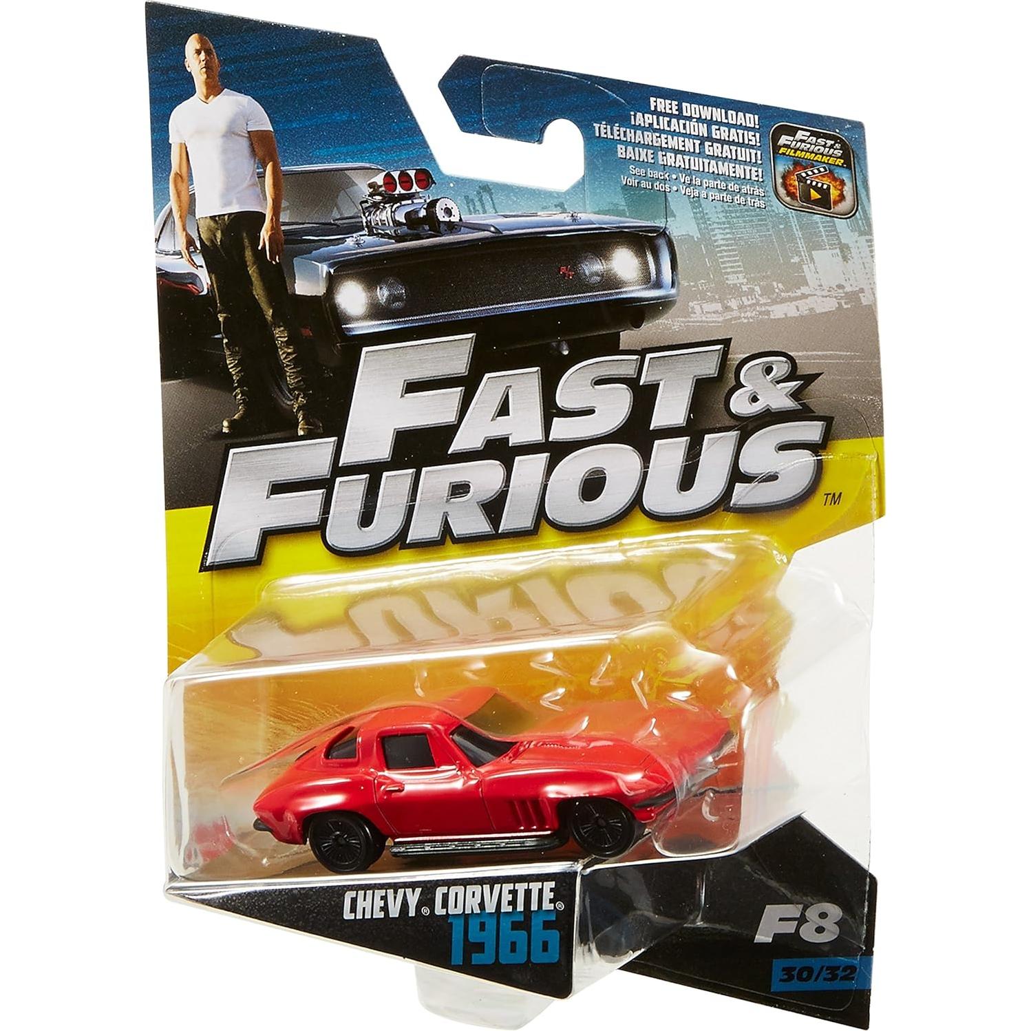 Auto de Colección Rápido y Furioso Chevy Corvette 1966