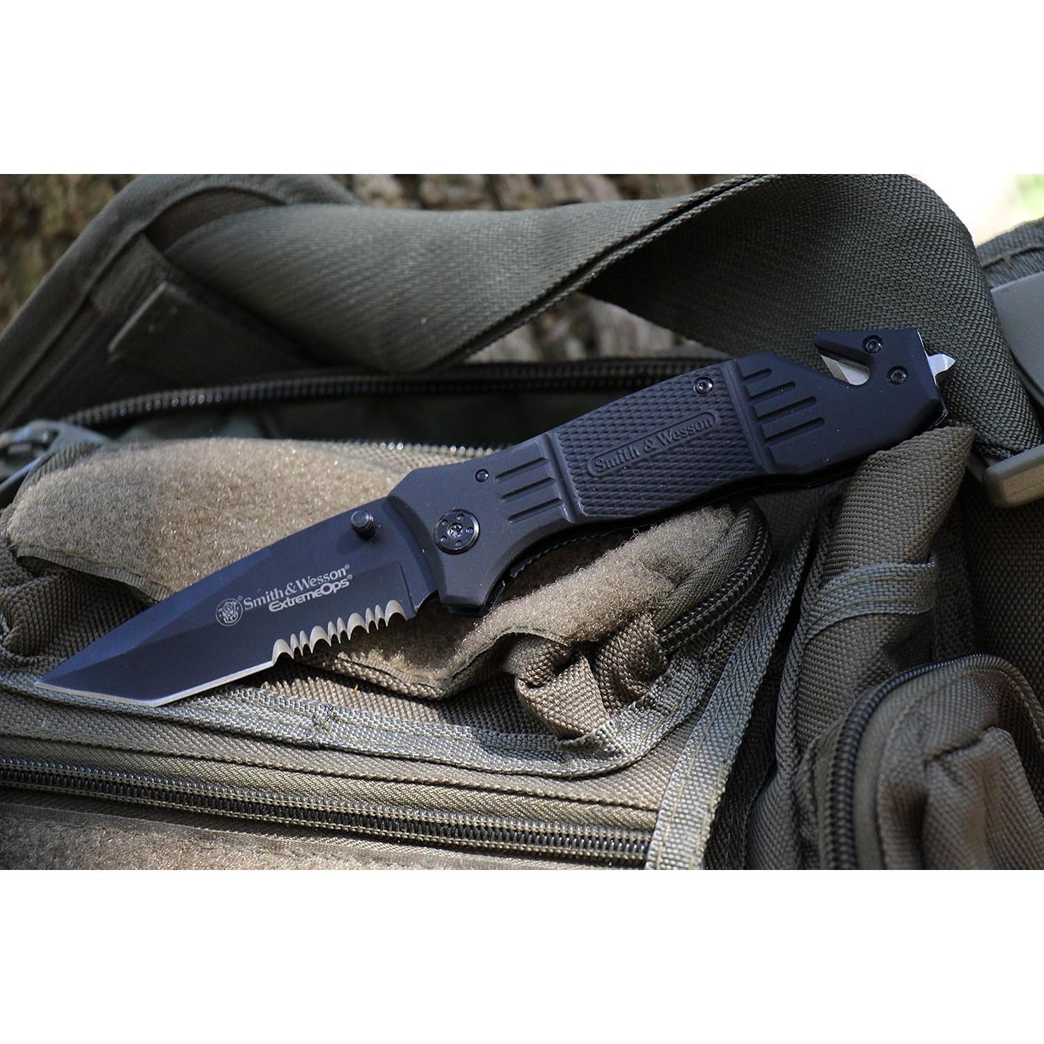 Cuchillo Plegable Smith & Wesson SWFR2S 20.3 cm Aluminio Táctico