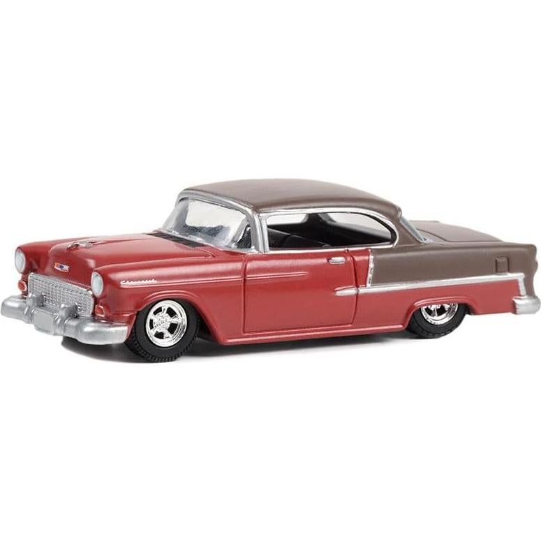 Auto Diecast 1:64 Greenlight 63040-A 1955 Chevy Bel Air Rojo
