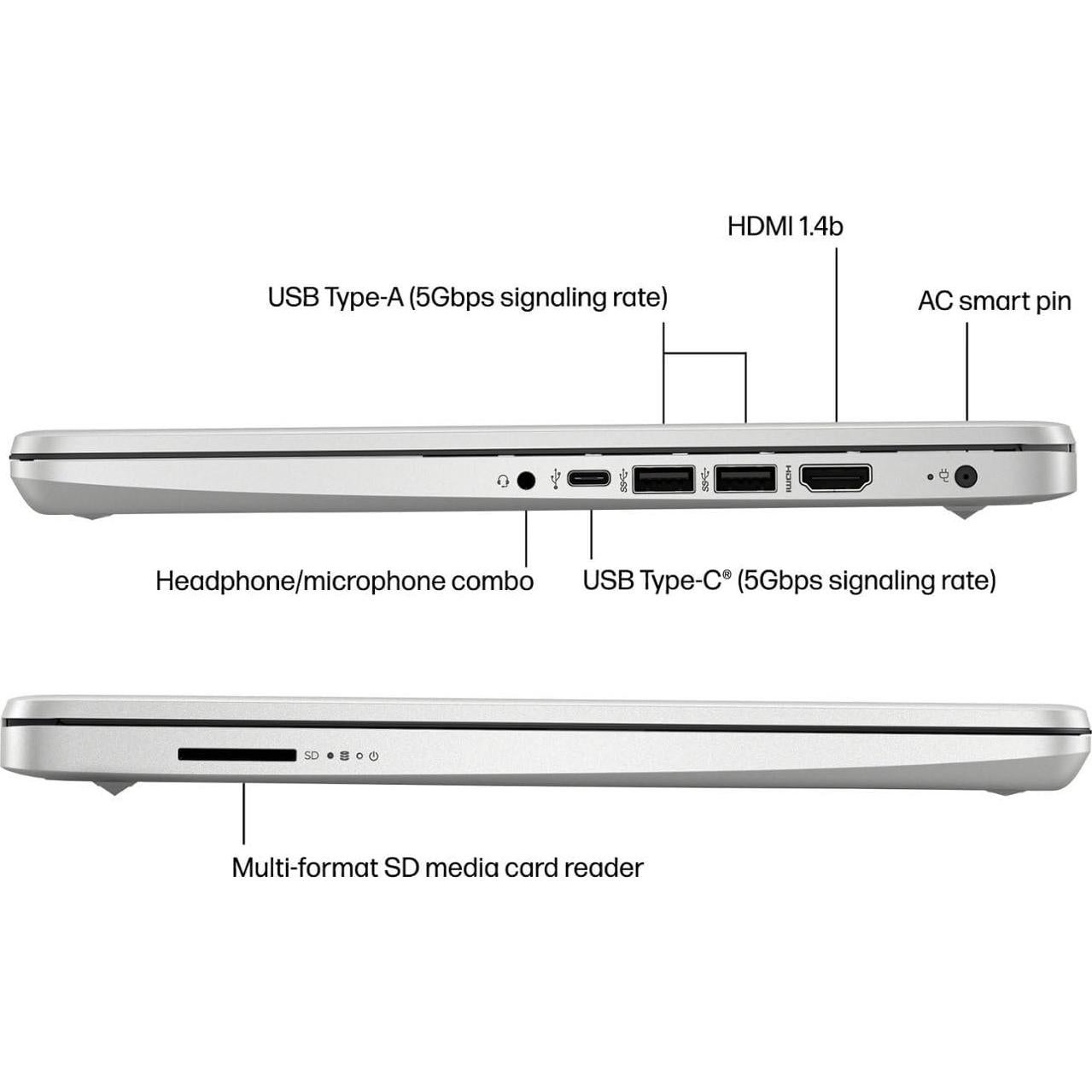 Laptop HP 14" Stream Celeron 16GB RAM 256GB SSD Windows 11