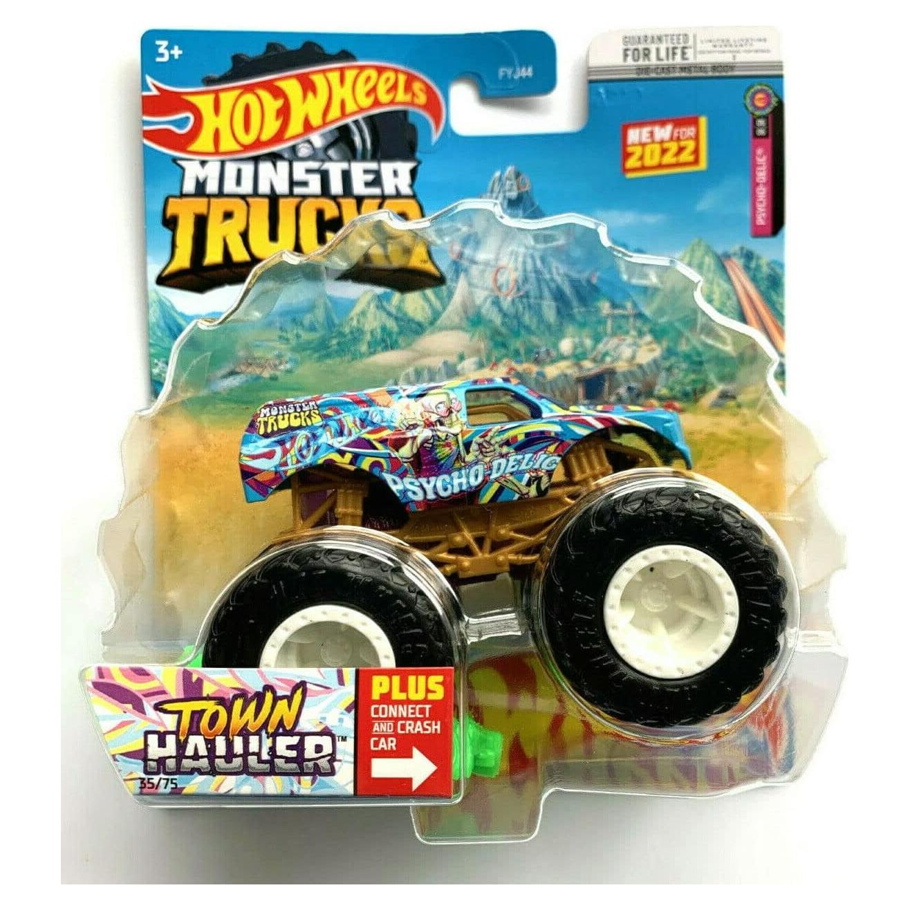 Camión Monster Truck DieCast Hot Wheels Town Hauler 1:64