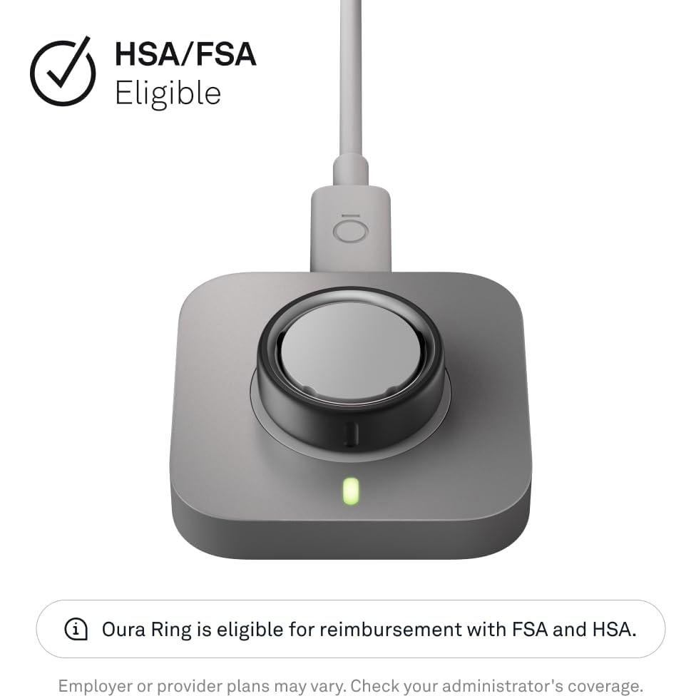 Cargador Oura Ring 4 - Tamaño 10 - Base de carga USB-C