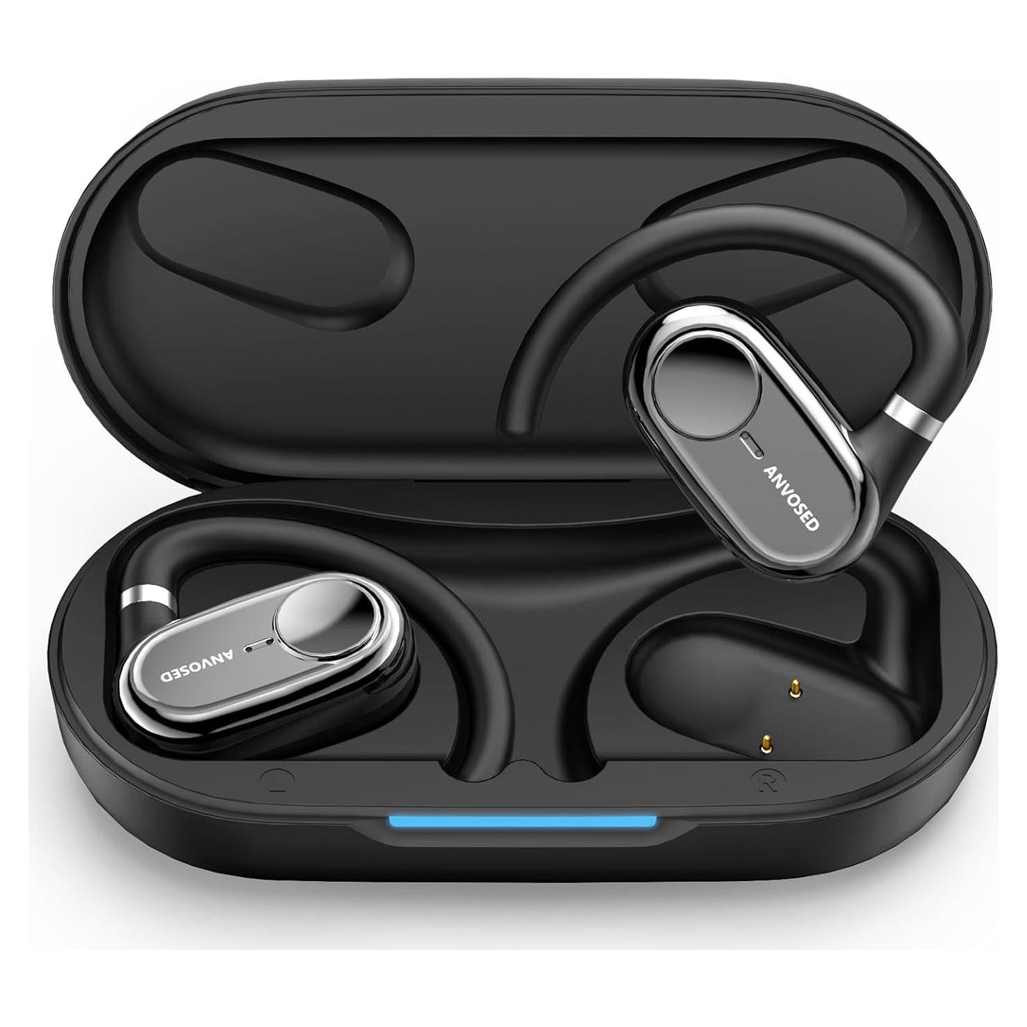 Auriculares de Traducción AI ANVOSED OWS-4501-BK 5-en-1